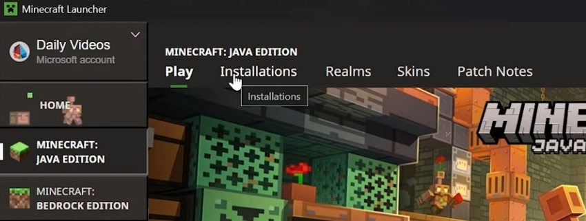 Minecraft Installations